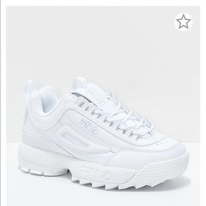 FILA Disruptor II Premium White Shoes